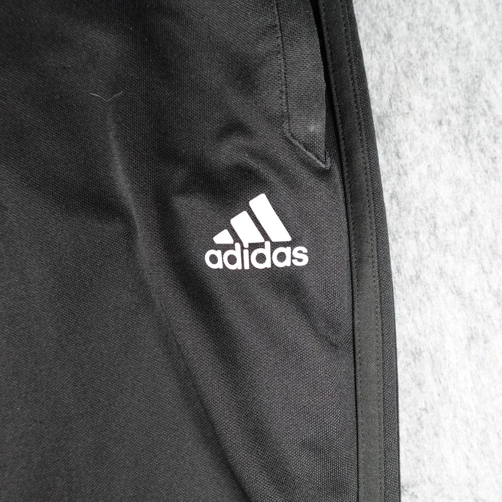 Adidas Pants Mens Large Black Tiro 17 Training Climacool Tapered Leg BK0350 Gym